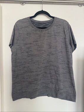 Lululemon Striped Loose Fit Crewneck Tshirt